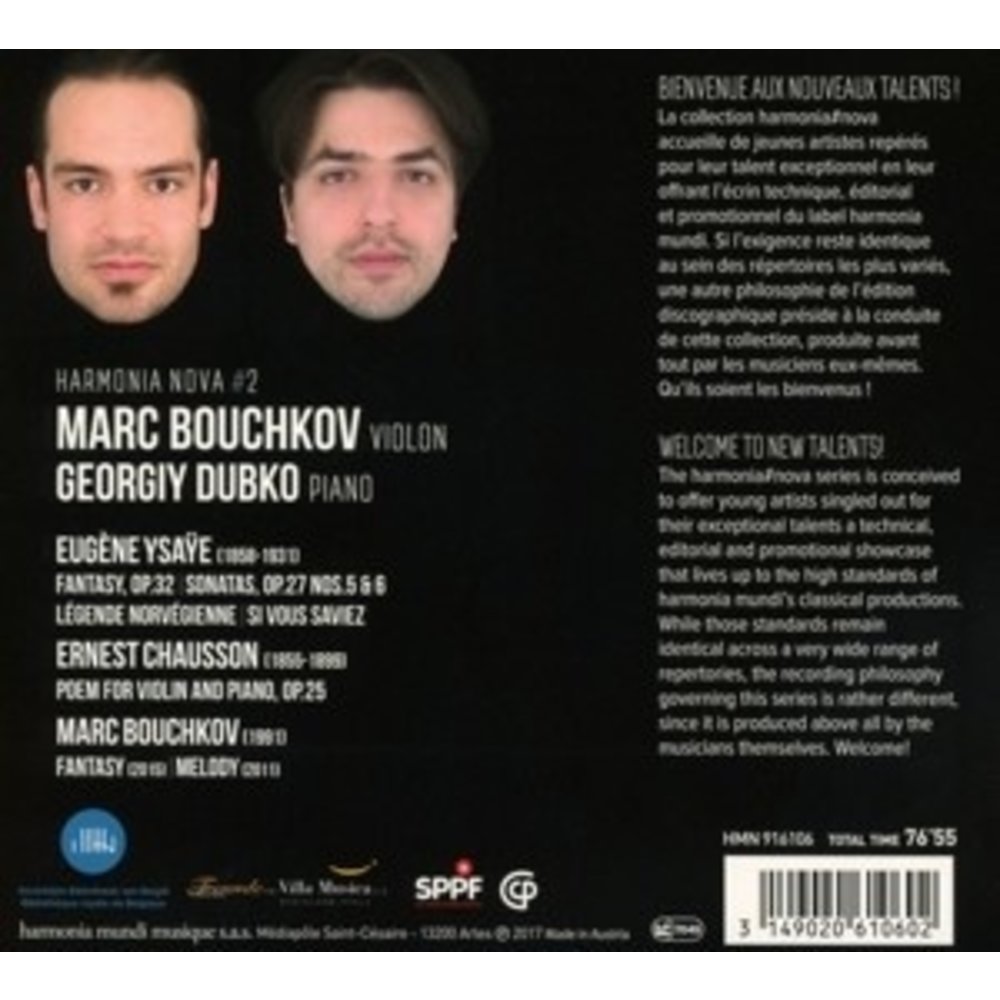 Harmonia Mundi Marc Bouchkov