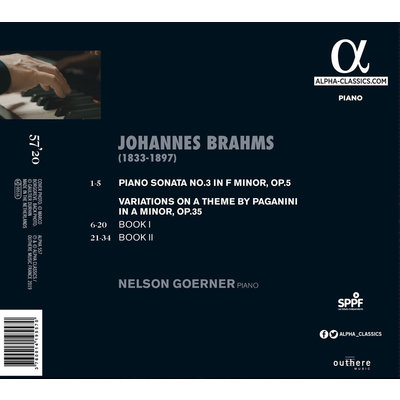 Sonata 3 Op.5 & Variations On A Theme By Paganini