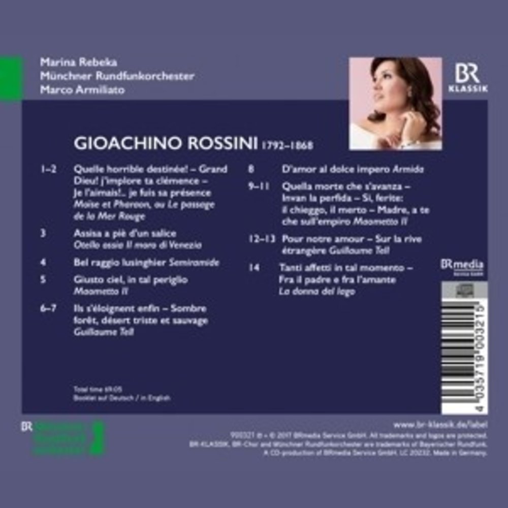 BR-Klassik Amor Fatale - Rossini Arias