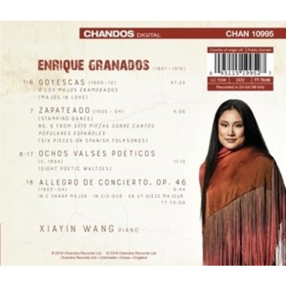 CHANDOS Piano Works - Goyescas Valses Poeti