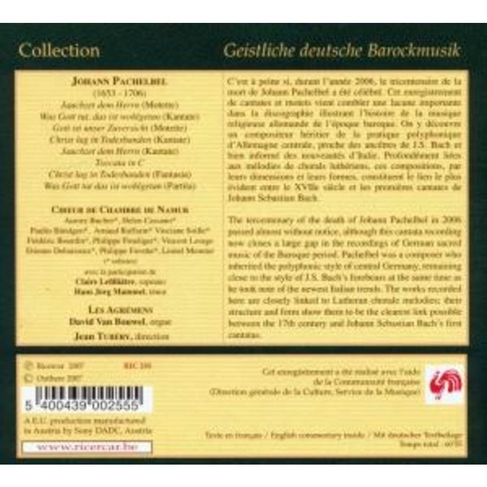 Ricercar Christ Lag In Todesbanden