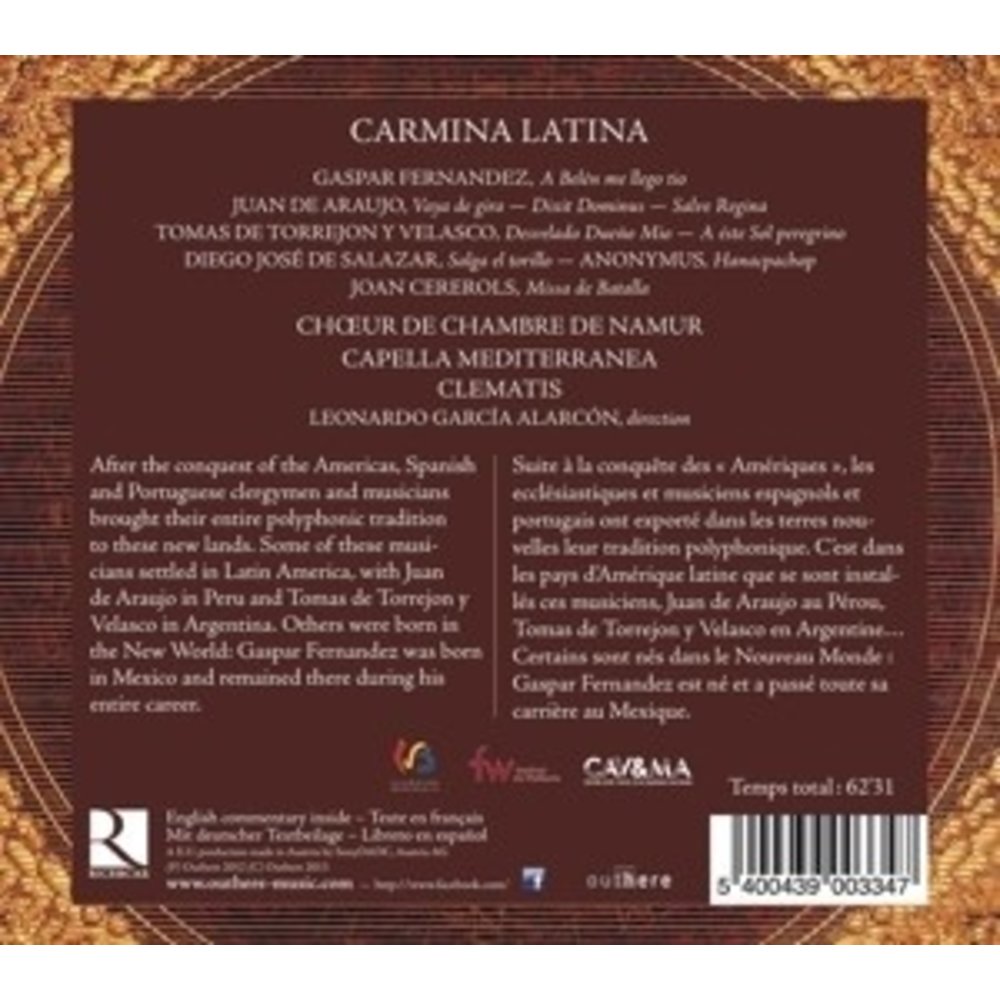 Ricercar Carmina Latina