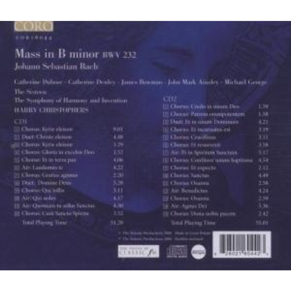 Coro Mass In B Minor