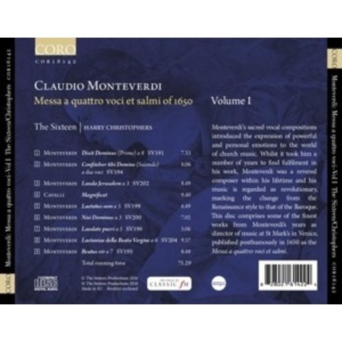Coro Messa A Quattro Voci Et Salmi Of 1650 Vol I