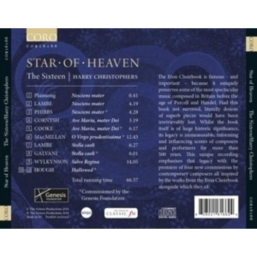 Coro Star Of Heaven - The Eton Choir Book Legacy