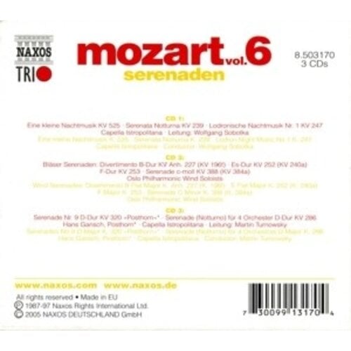 Naxos Mozart: Serenaden