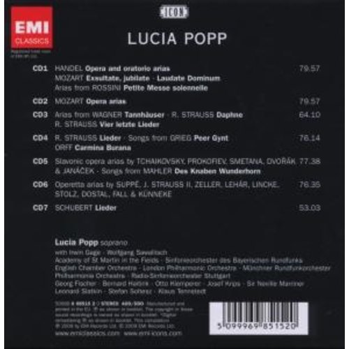 Erato/Warner Classics Icon: Lucia Popp