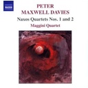 Naxos Maxwell Davies:naxos Quartets1