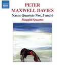 Naxos Maxwell:naxos Quartets Nos.5&6