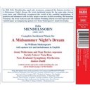 Naxos Mendelssohn: Midsummer Night S