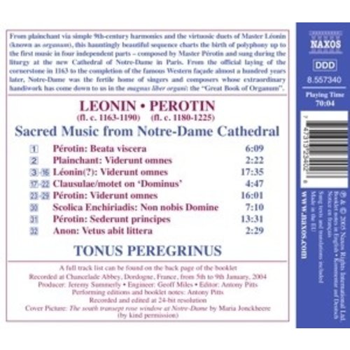 Naxos Perotin:sacred Music From Notr