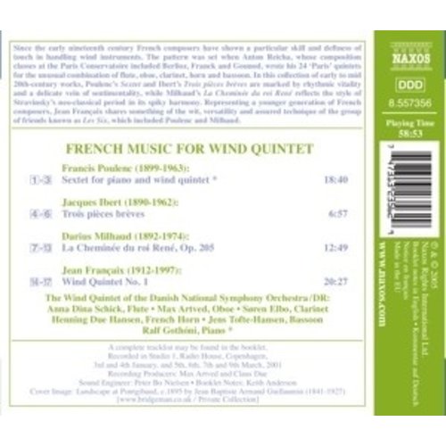 Naxos French Music For Wind Quintet