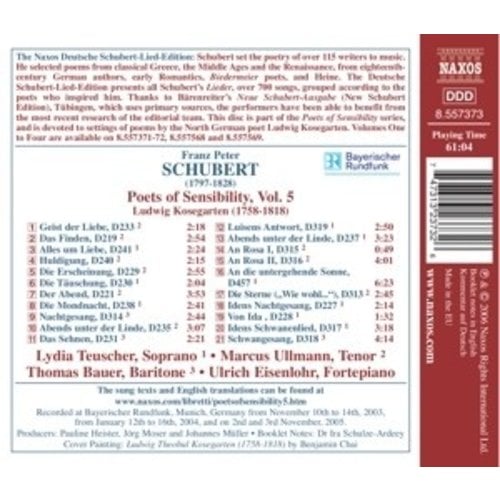 Naxos Schubert Franz:lied Edition 22