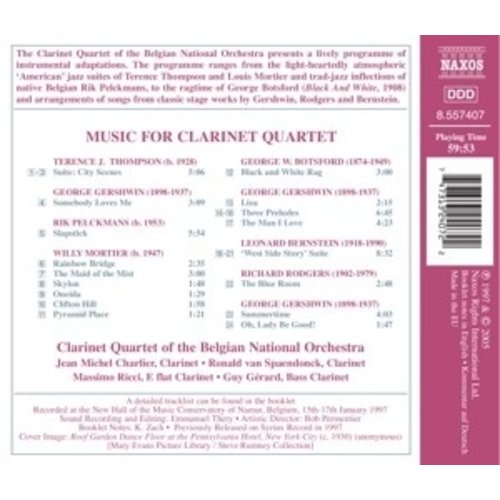 Naxos Music For Clarinet Quartet