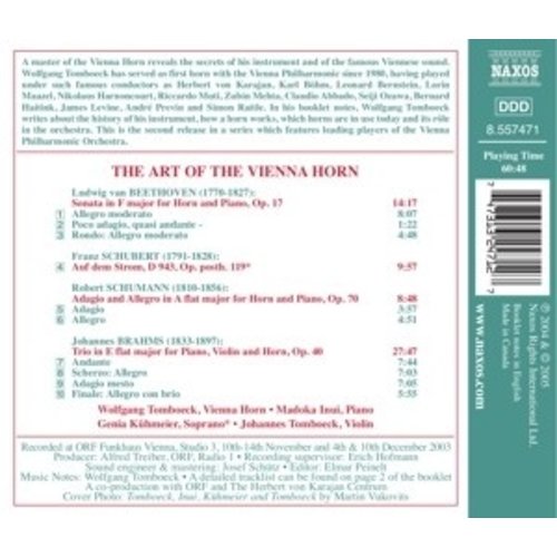 Naxos The Art Of The Vienna Horn