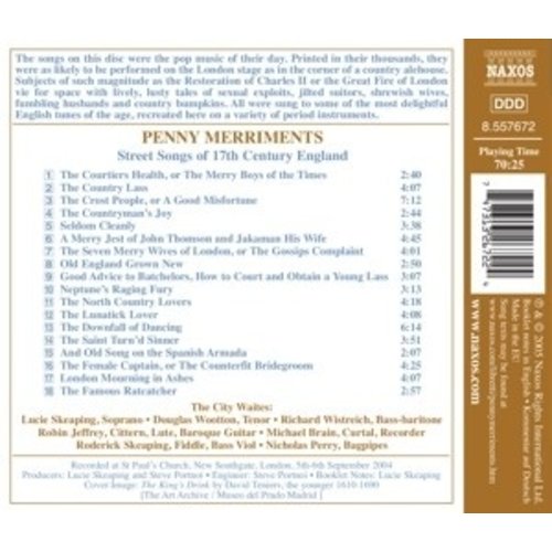 Naxos Penny Merriments: Street Songs