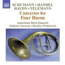Naxos Concertos For Four Horns