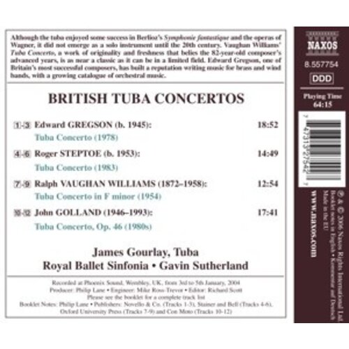 Naxos British Tuba Concertos