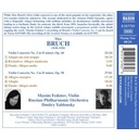 Naxos Bruch: Violin Concertos Nos.2+3