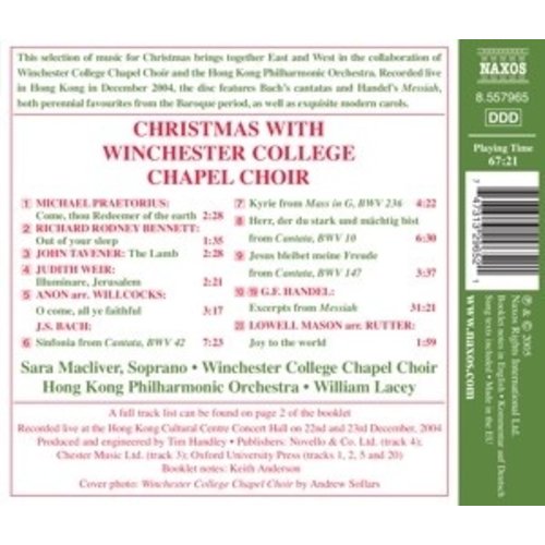 Naxos Christmas With Winchester Coll