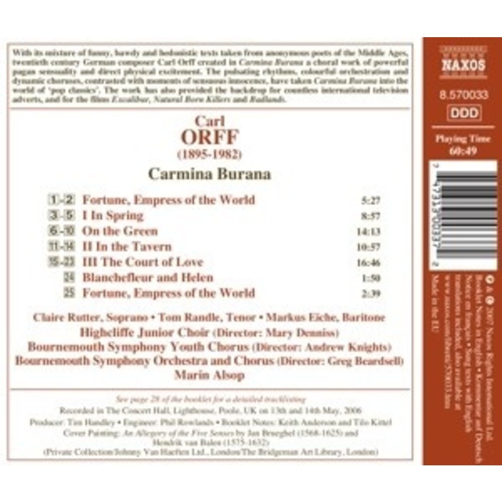 Orff: Carmina Burana