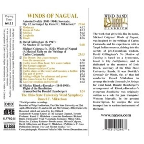 Naxos Colgrass:winds Of Nagual