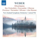 Naxos Weber: Overtures Naxos Weber: Overtures