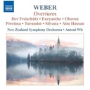 Naxos Weber: Overtures