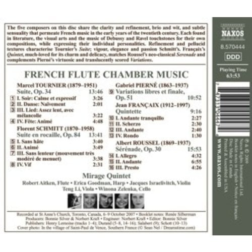 Naxos French Flute Chamber Music