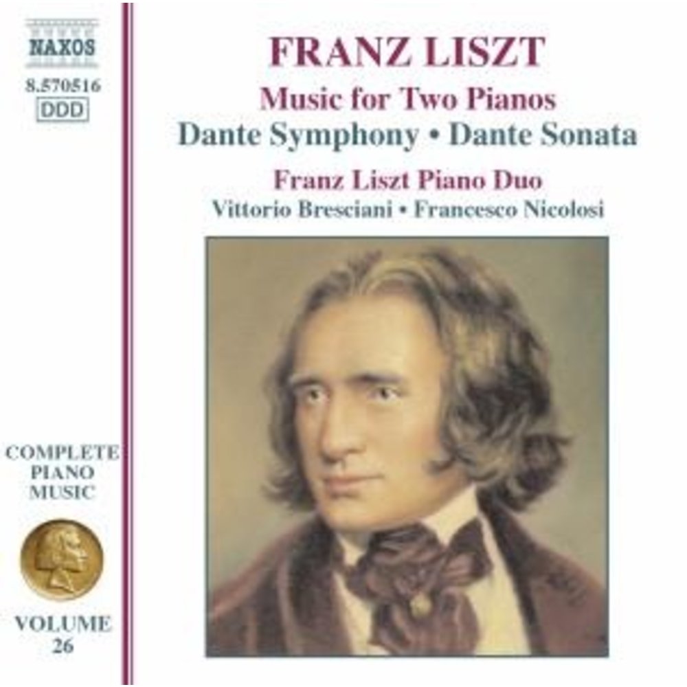 Naxos Liszt Edition Vol. 26: Dante Symph.