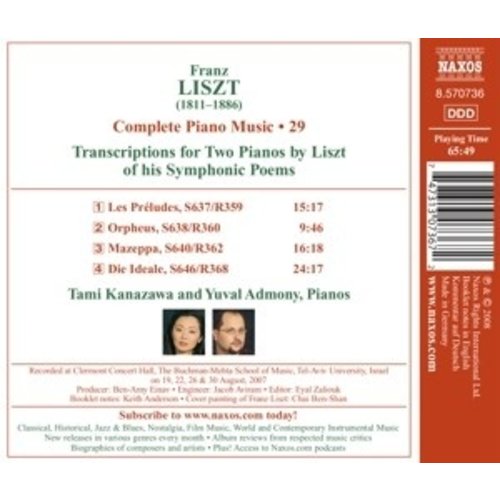 Naxos Liszt Piano Music 29