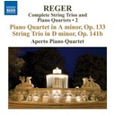 Naxos Reger: String Trios/Piano Qu. 2