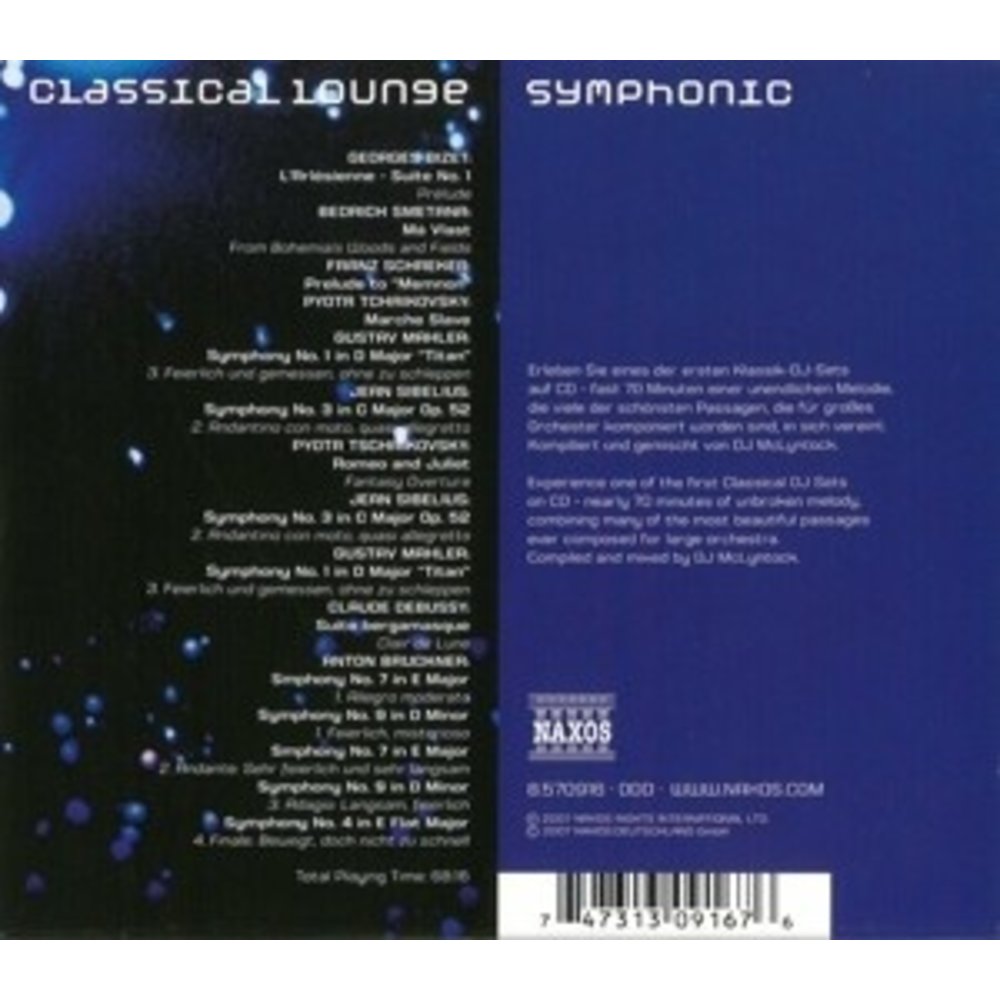 Naxos Classical Lounge: Symphonic