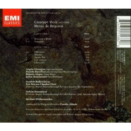 Erato/Warner Classics Verdi : Messa Di Requiem