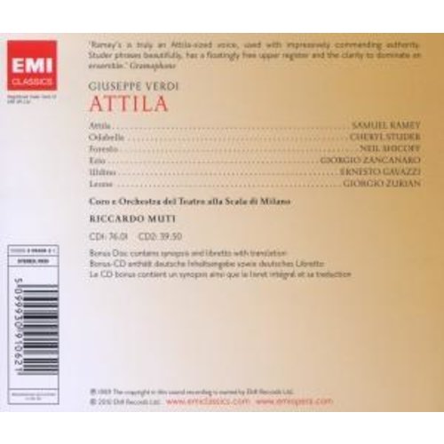 Erato/Warner Classics Verdi: Attila