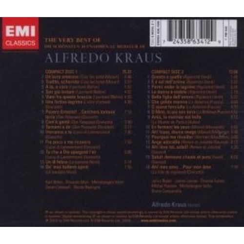 Erato/Warner Classics The Very Best Of Alfredo Kraus