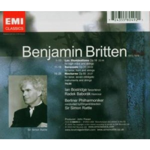 Erato/Warner Classics Britten: Serenade For Tenor, H