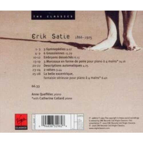 Erato/Warner Classics Satie: 3 Gymnop