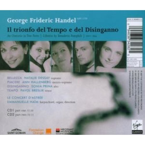 Erato/Warner Classics Handel Il Trionfo Del Tempo