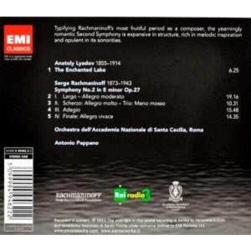 Erato/Warner Classics Rachmaninoff: Symphony No.2 &