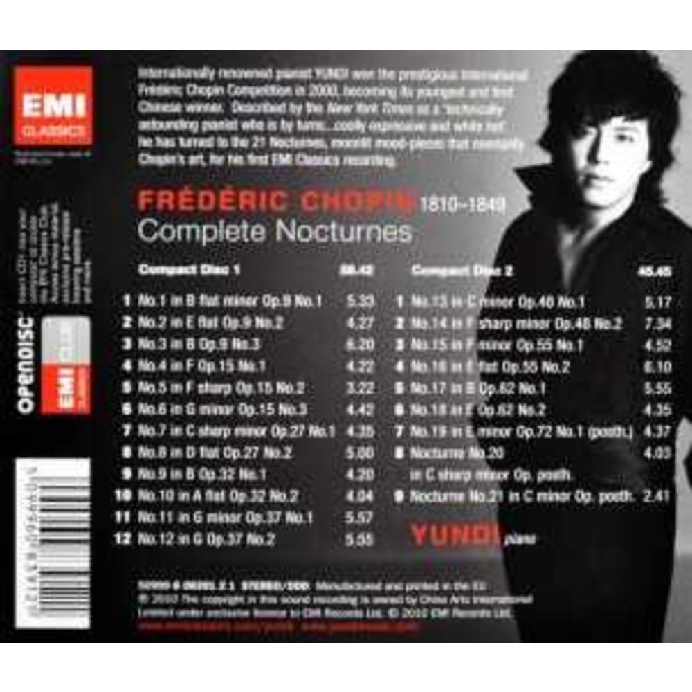 Erato/Warner Classics Chopin Nocturnes