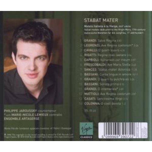 Erato/Warner Classics Sances : Stabat Mater & Motets