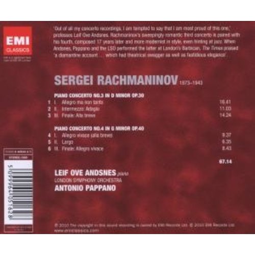 Erato/Warner Classics Rachmaninov: Piano Concertos N