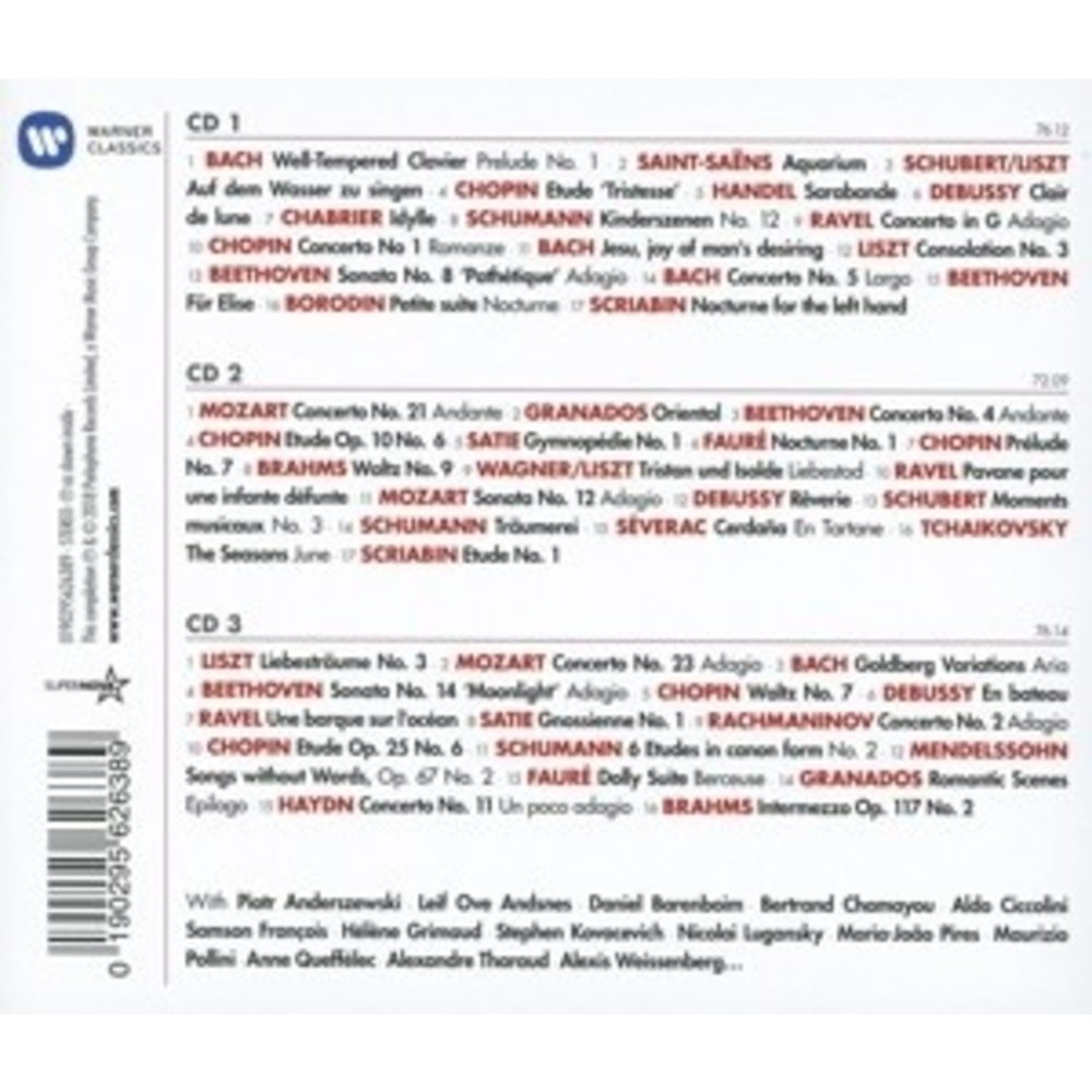 Erato Disques 50 Best Relaxing Piano