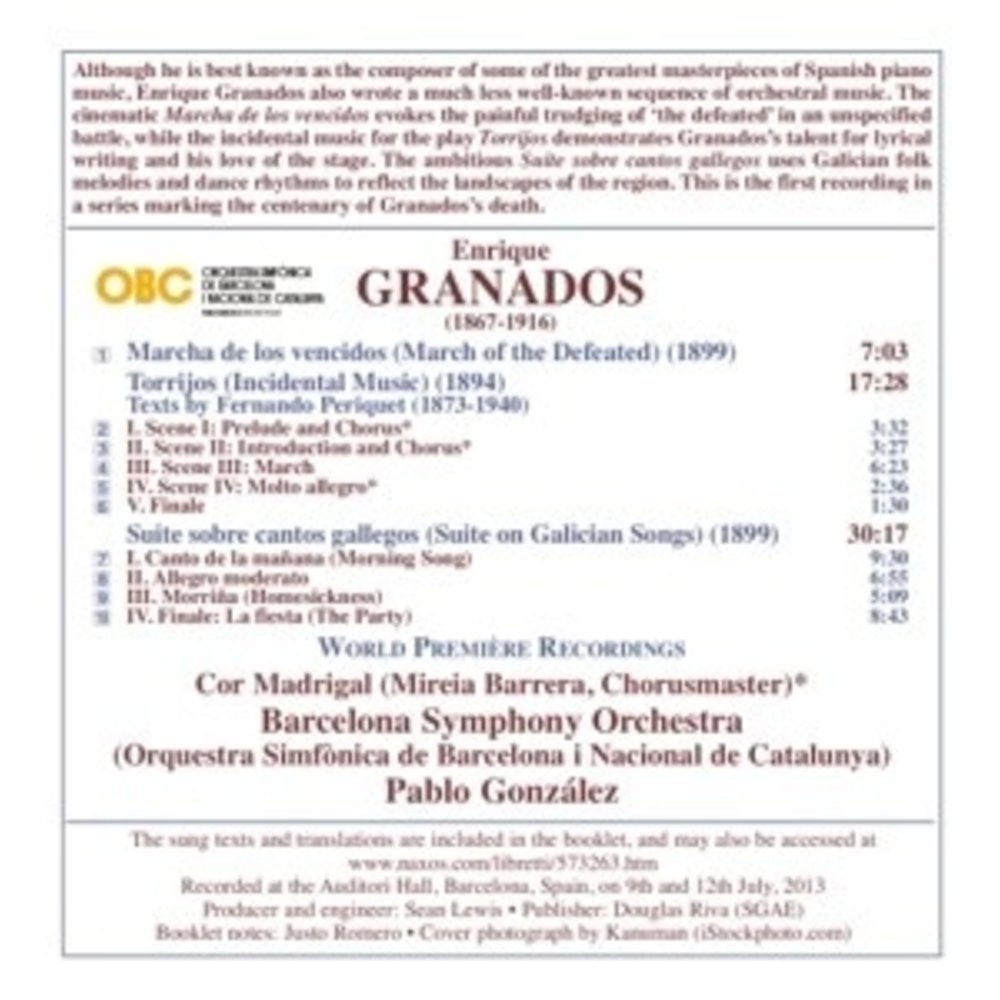 Naxos Suite Sobre Cantos Gallegos