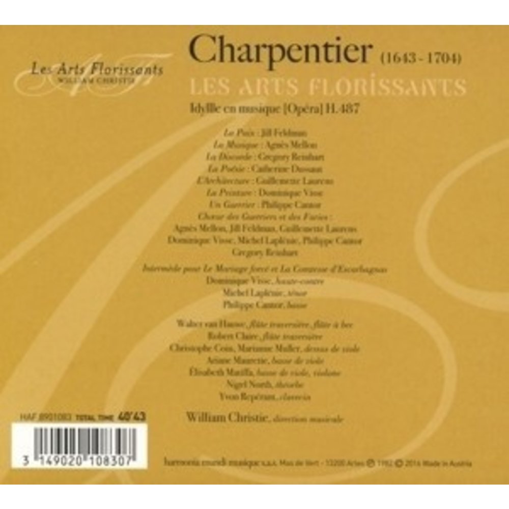 Harmonia Mundi Les Arts Florissants