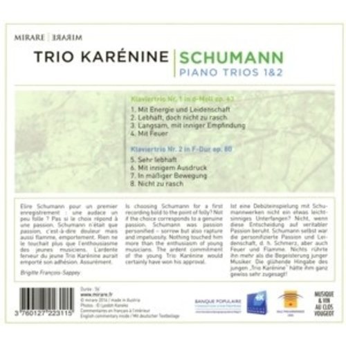 Mirare Piano Trios 1&2