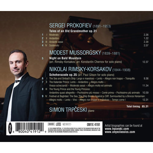 ONYX CLASSICS Prokofiev, Mussorgsky, Rimsky-Korsakov: Tales From Russia