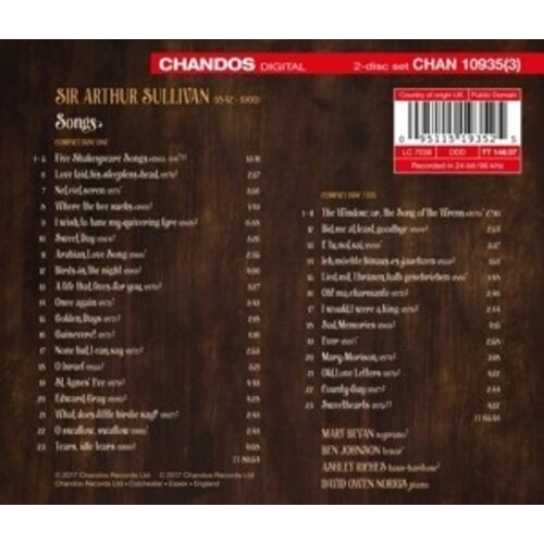 CHANDOS Songs