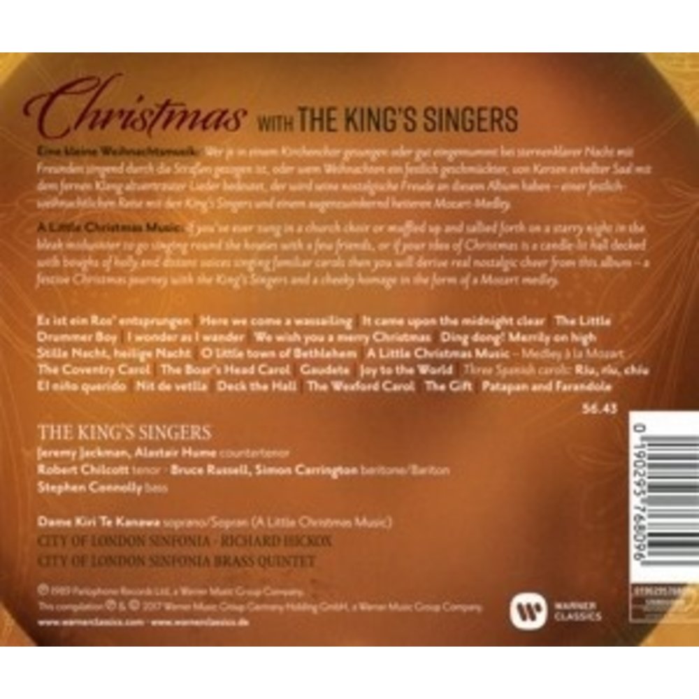 Erato/Warner Classics Christmas With The King's